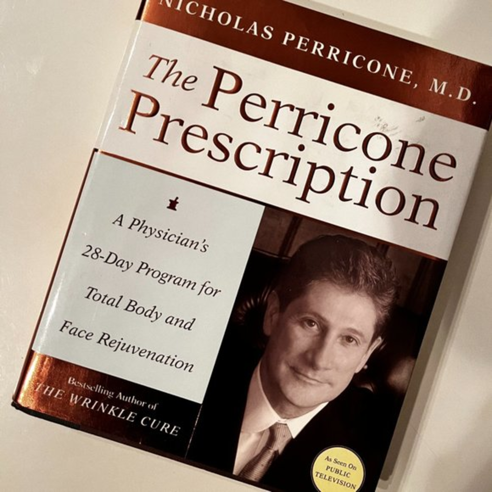 The Perricone Prescription by Nicholas Perricone (hardcover)‎ (like new)